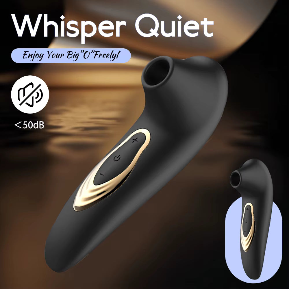Stimulateur Clitoridien à Succion et Vibrations – Vibrateur Point G Rechargeable – Stimulateur Intime pour Femme – Étanche