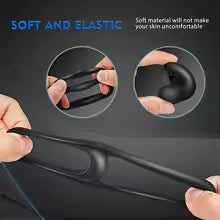 Double Anneau Pénien en Silicone – Anneau Retardant pour Homme – Maintien de l'Érection – Accessoire Intime pour Couple
