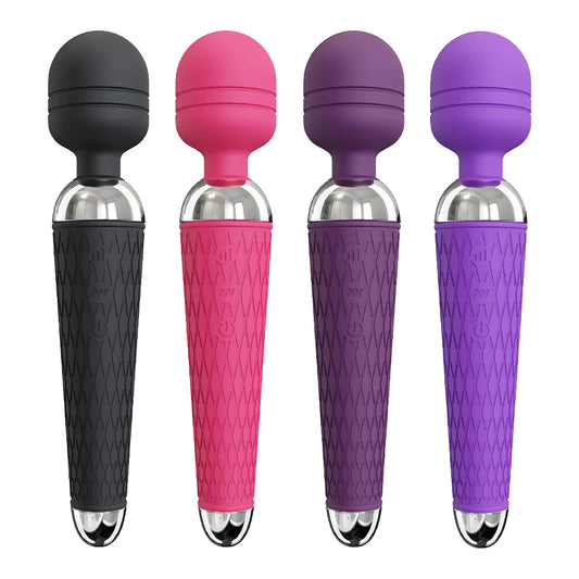 Vibrateur Point G Rechargeable avec Stimulateur Clitoridien – Baguette de Massage Intime Étanche – Sextoy Premium pour Femme