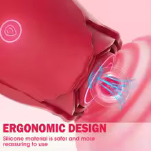Vibrateur Suceur Clitoridien Rose – Stimulateur Point G & Mamelons pour Femme