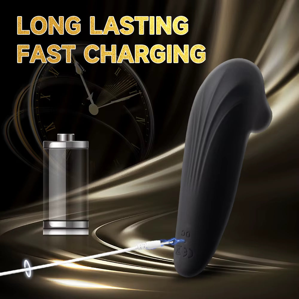 Stimulateur Clitoridien à Succion et Vibrations – Vibrateur Point G Rechargeable – Stimulateur Intime pour Femme – Étanche